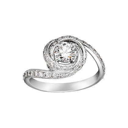 Trinity Ruban Solitaire