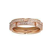Maillon Panthère Thin Wedding Band