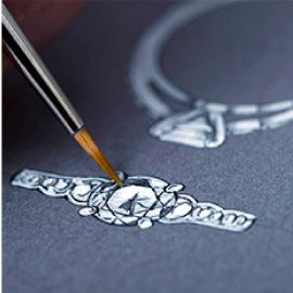 各工程のプロフェッショナルによって生み出されるリングは、ひとつひとつに心が込められて。