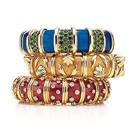 シュランバージェの名品、エナメルブレスレットはジャクリーン・ケネディのお気に入りだった。©Carlton Davis